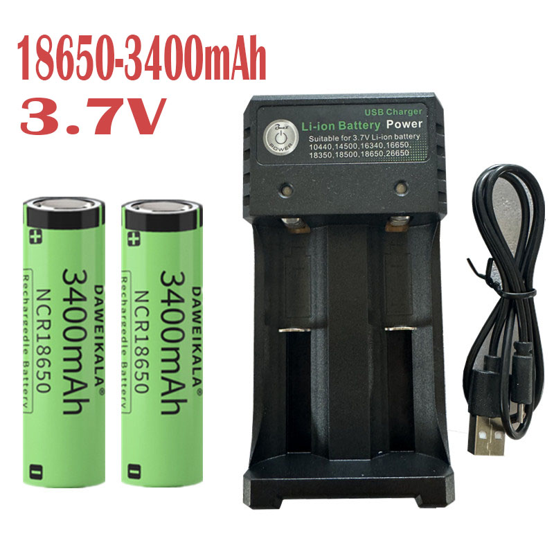 Vape Battery 18650 - Baterai Premium 18650B 3400mAh 3.7V dengan