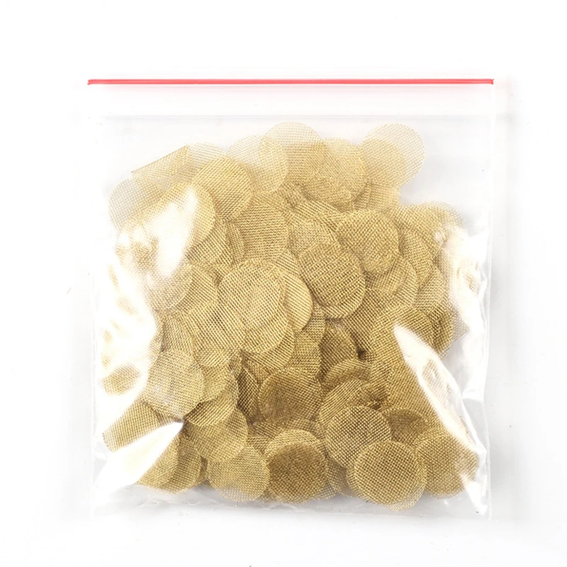 Weed Vaping Accessories - 100 buah/Lot 20mm kuningan tembaga merokok