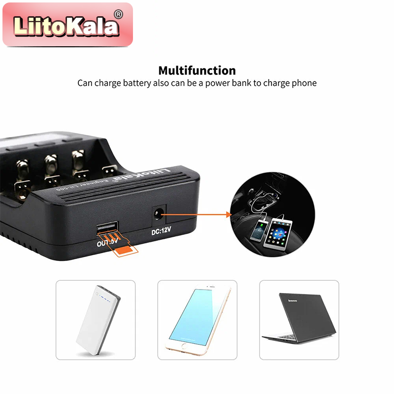 Pengisi Daya Baterai LiitoKala - Vape Battery 18650 ulasan dan harga