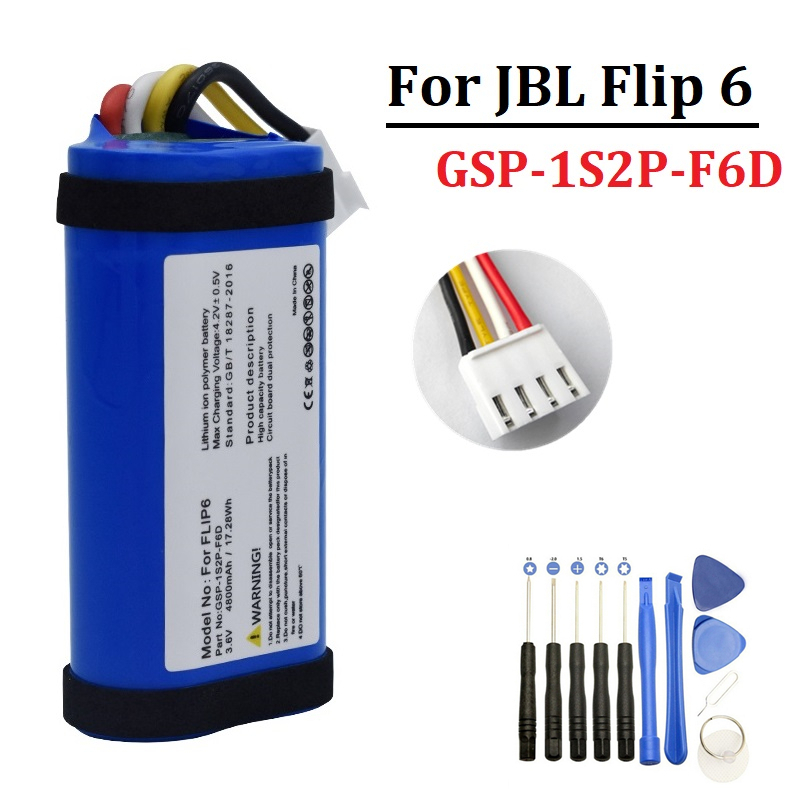 Baterai 4800mAh untuk JBL Flip - Jbl Speaker Flip 6 ulasan dan harga